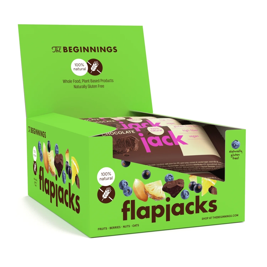 Batonas FLAPJACK Ciocolata The Beginnings 60g