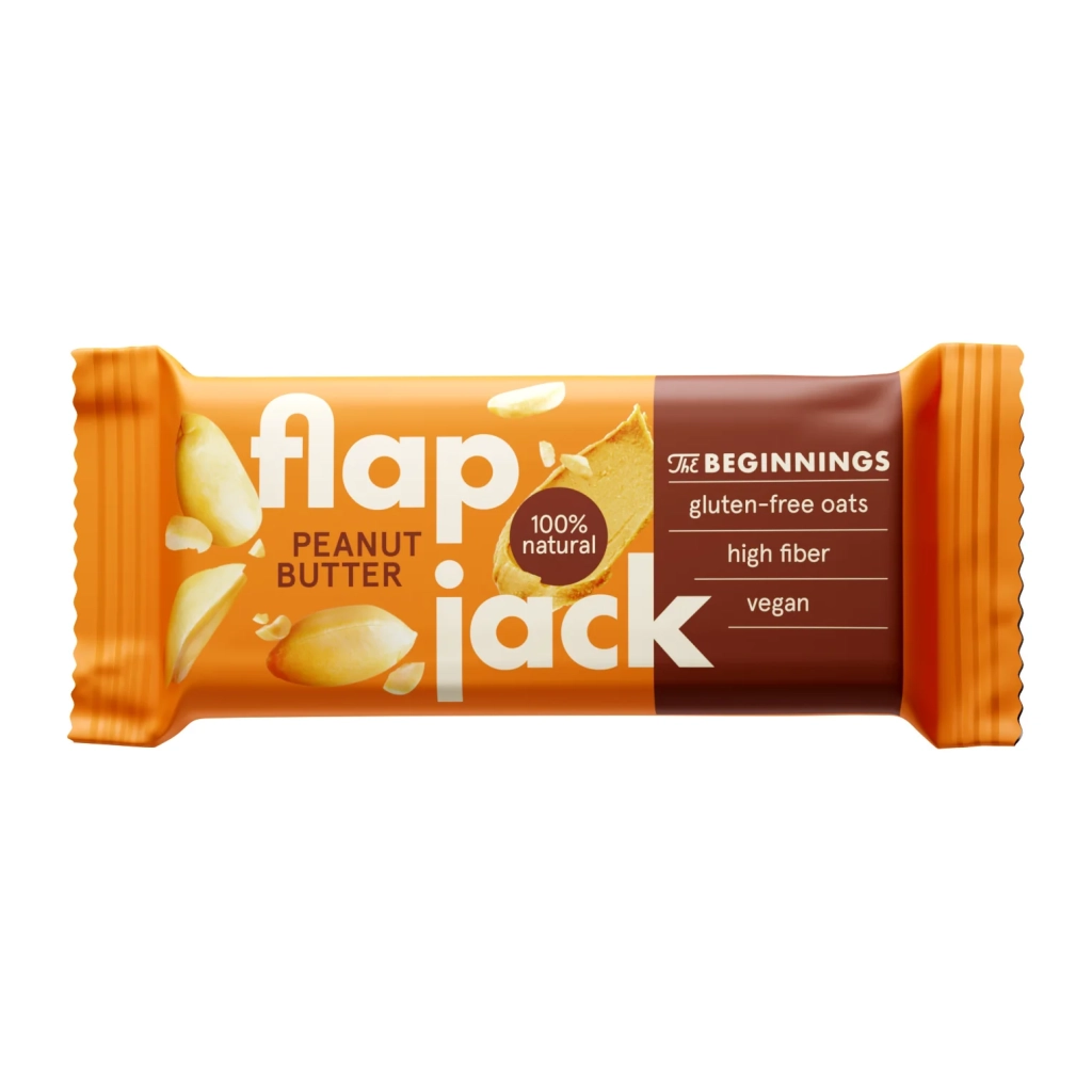 Batonas FLAPJACK Unt de Arahide The Beginnings 60g