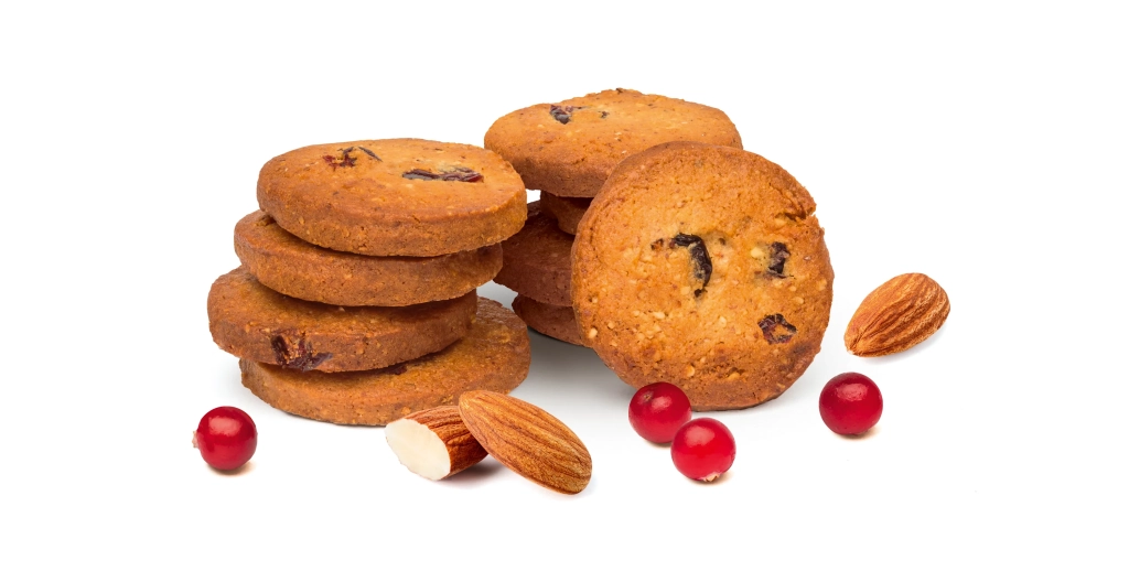 Biscuiți de migdale cu răchițele The Beginnings 80g