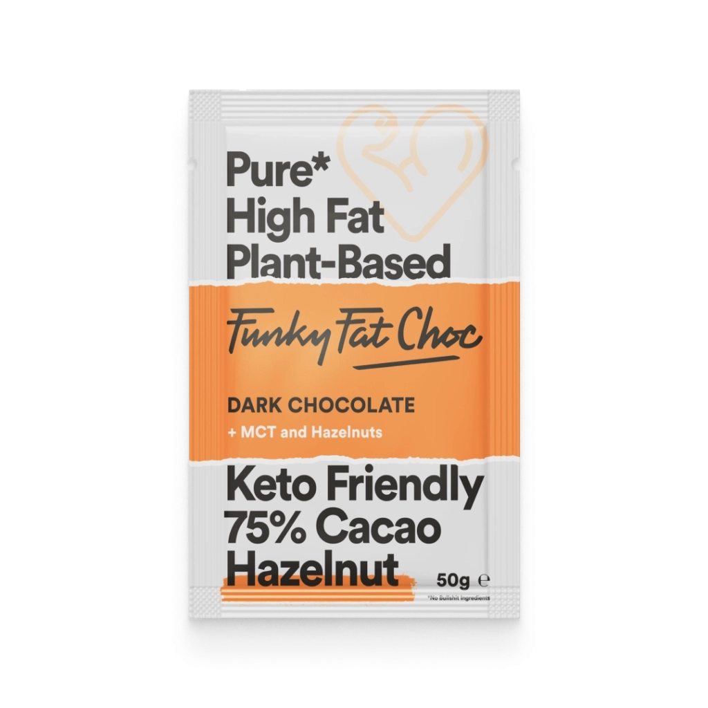 Ciocolata Neagra cu Alune + MCT FunkyFatFoods