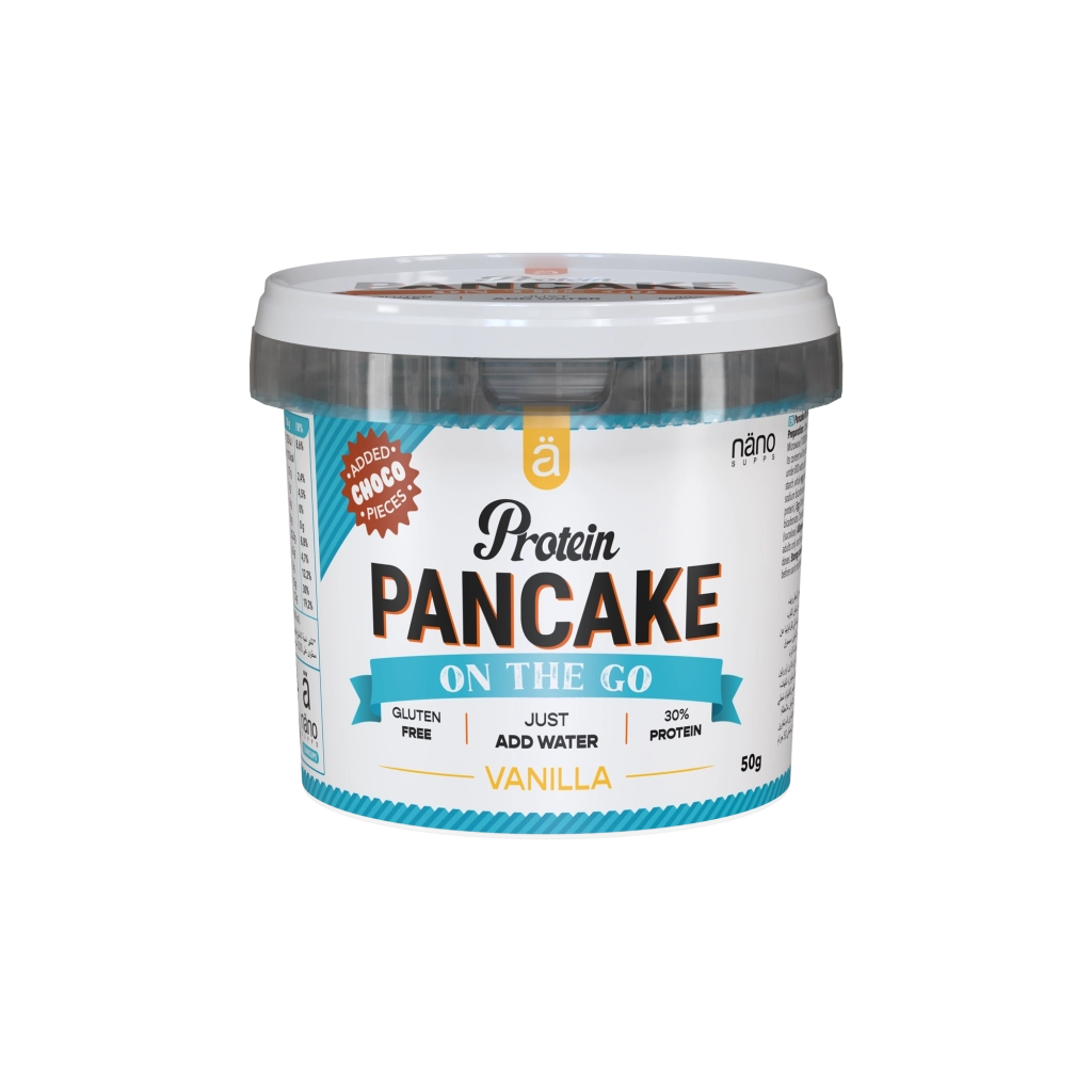 Clătite „On the Go” Nanosupps cu vanilie 50g