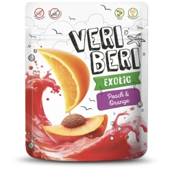 Jeleuri - pastila de fructe VERI BERI EXOTIC cu piersică și portocală 50g