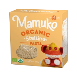 Pasta Mamuko Stelline organica 320g